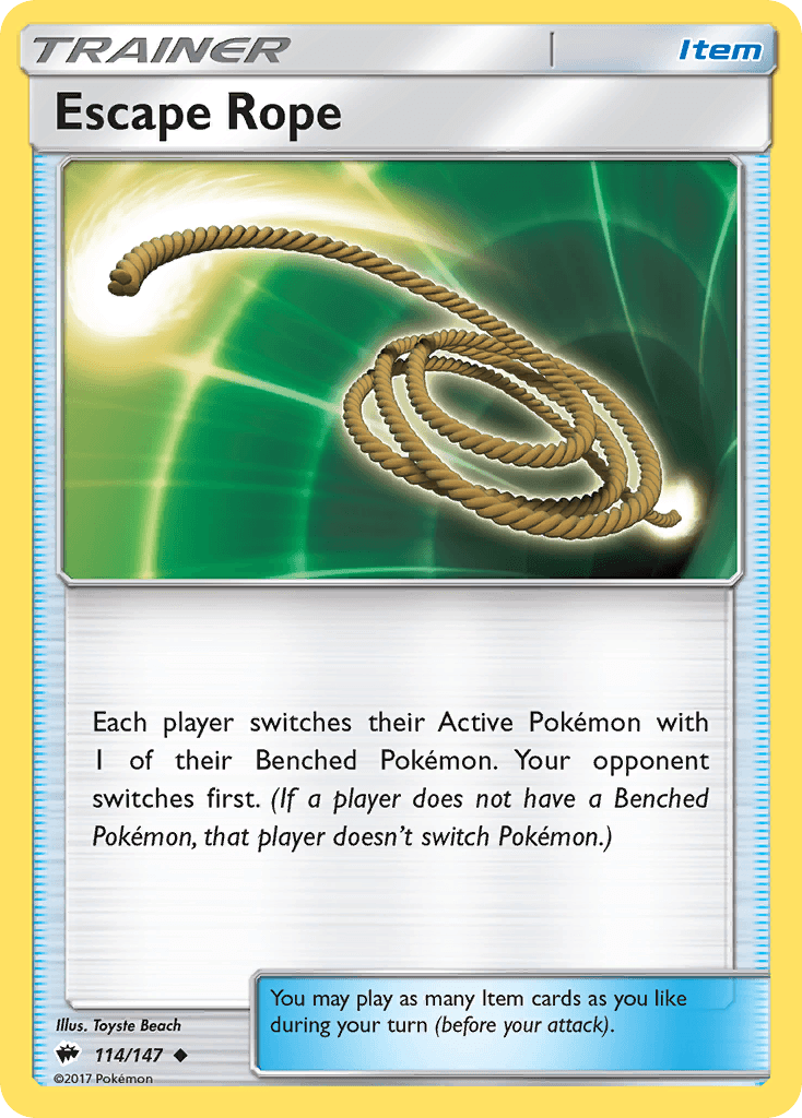 Escape Rope, carta 114 de Burning Shadows
