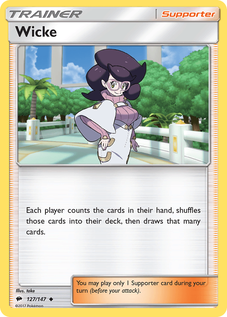 Wicke, carta 127 de Burning Shadows