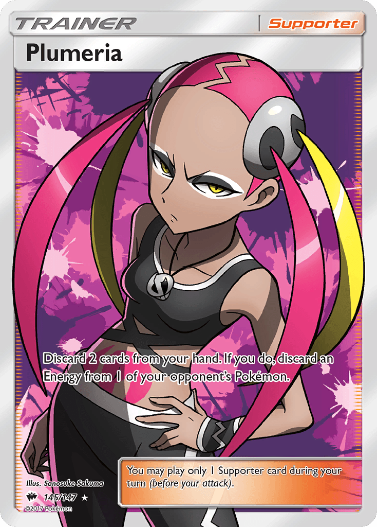 Plumeria, carta 145 de Burning Shadows