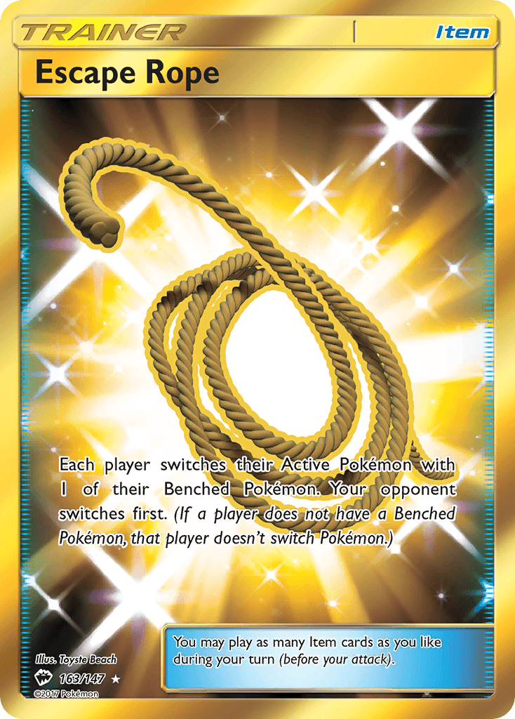 Escape Rope, carta 163 de Burning Shadows