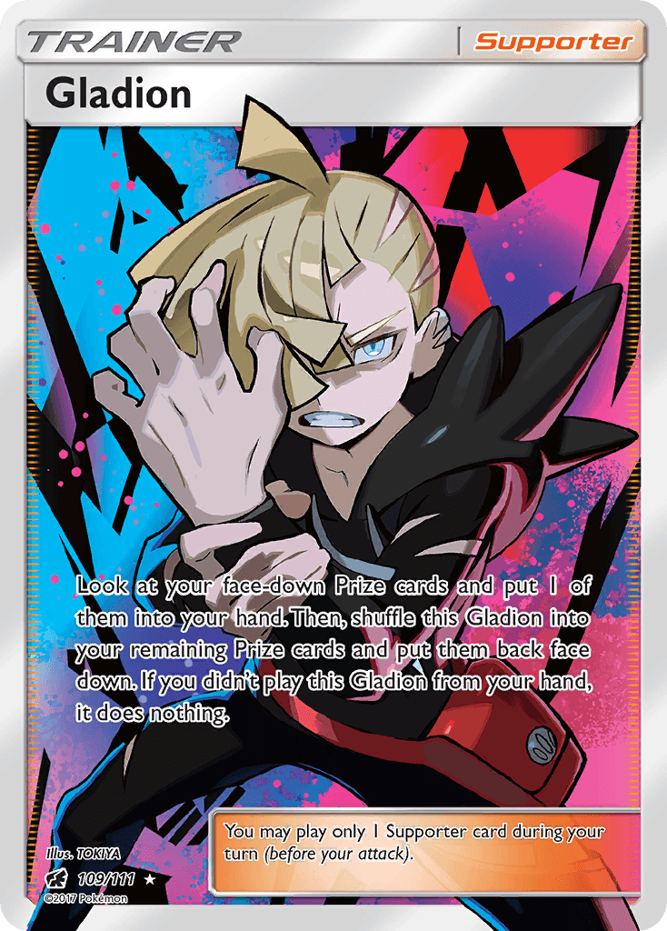 Gladion, carta 109 de Crimson Invasion