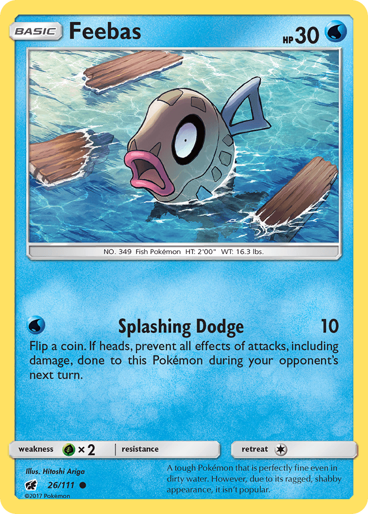 Feebas, carta 26 de Crimson Invasion