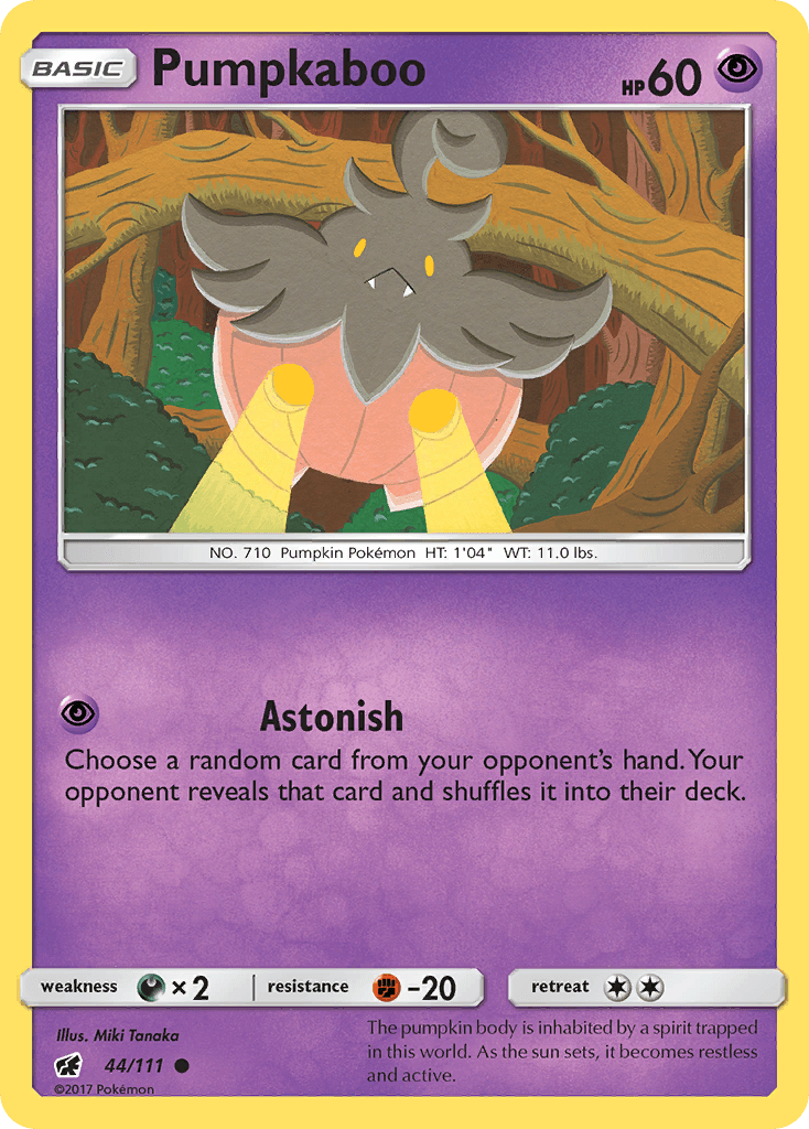 Pumpkaboo, carta 44 de Crimson Invasion