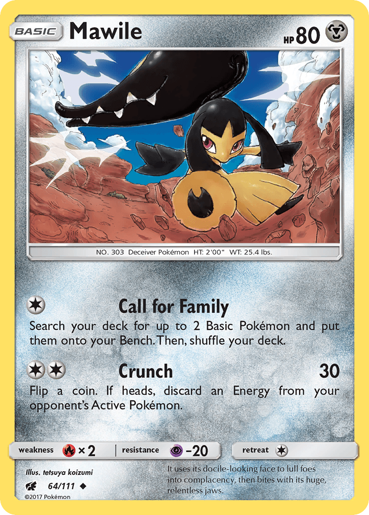Mawile, carta 64 de Crimson Invasion