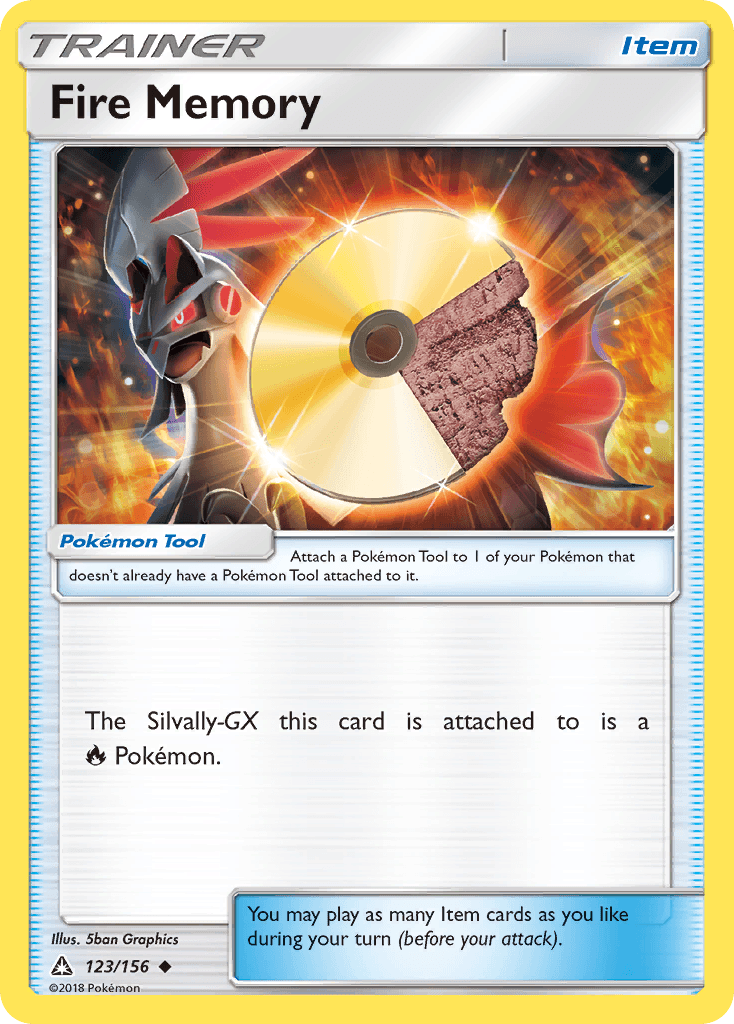 Fire Memory, carta 123 de Ultra Prism