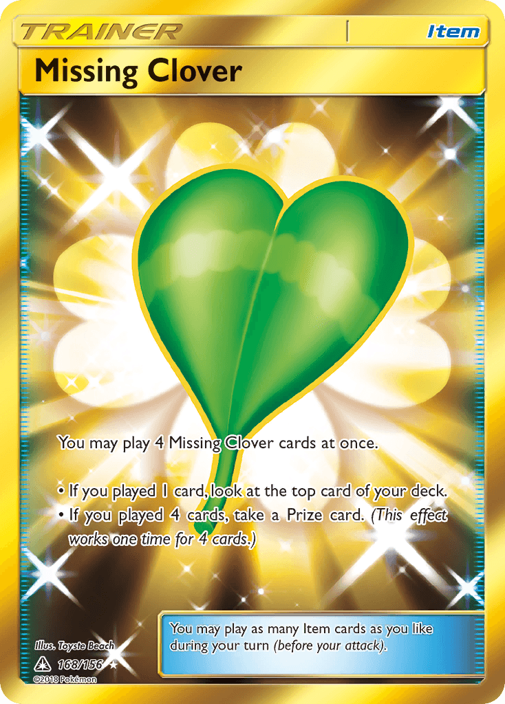 Missing Clover, carta 168 de Ultra Prism