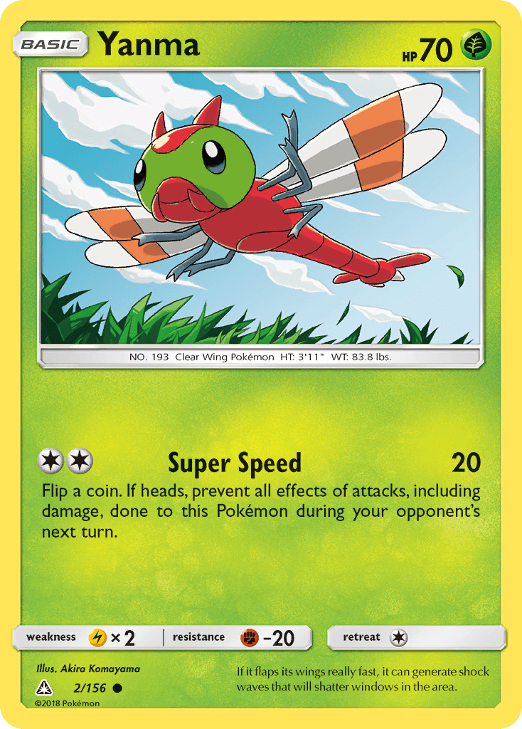 Yanma, carta 2 de Ultra Prism