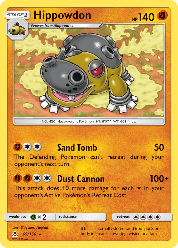 Hippowdon, carta 69 de Ultra Prism