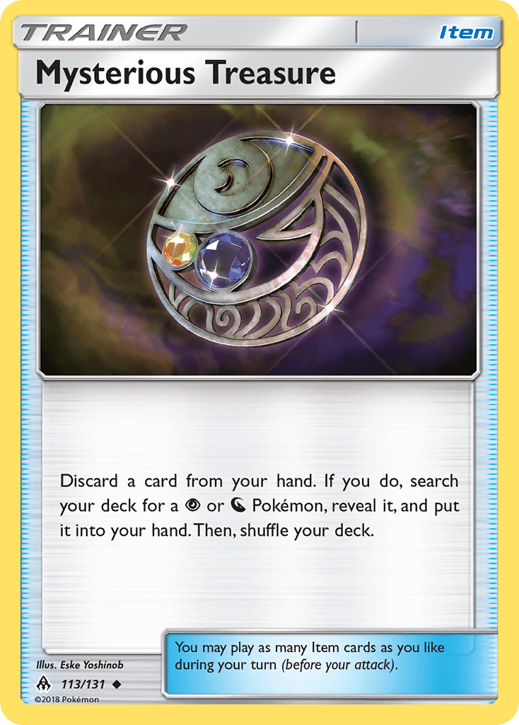 Mysterious Treasure, carta 113 de Forbidden Light