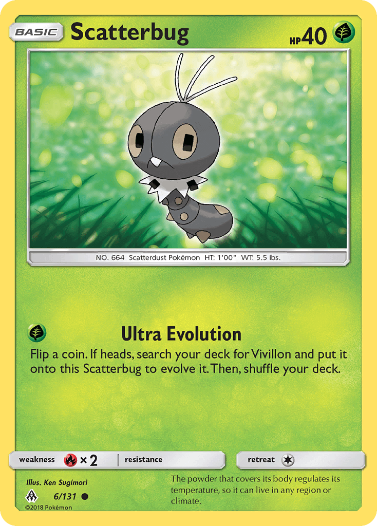 Scatterbug, carta 6 de Forbidden Light