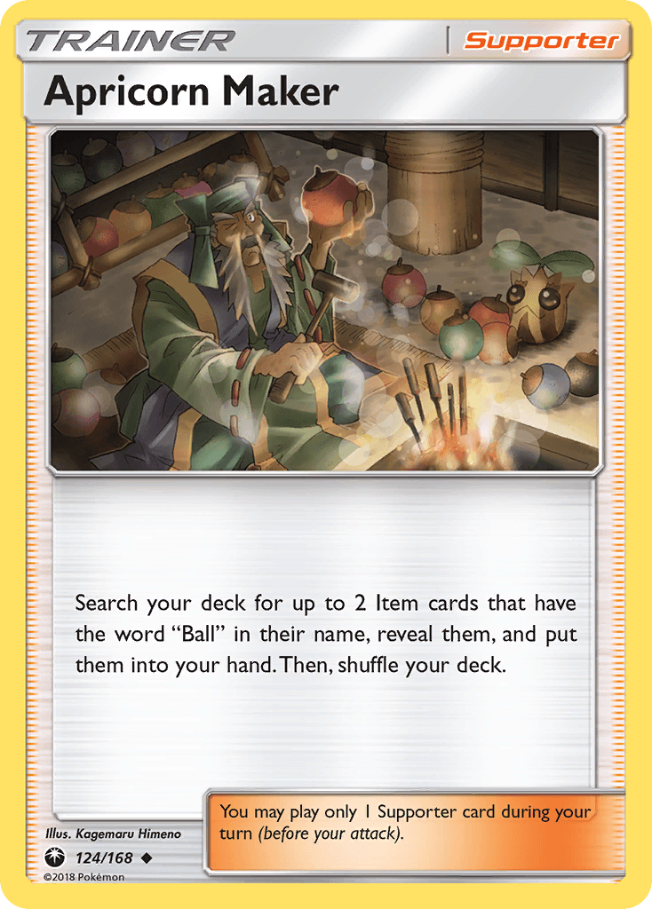 Apricorn Maker, carta 124 de Celestial Storm