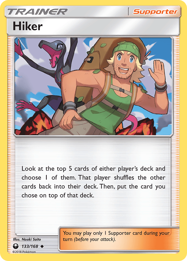 Hiker, carta 133 de Celestial Storm