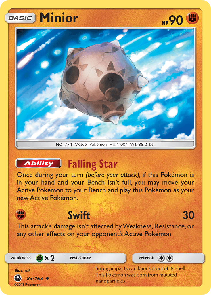 Minior, carta 83 de Celestial Storm