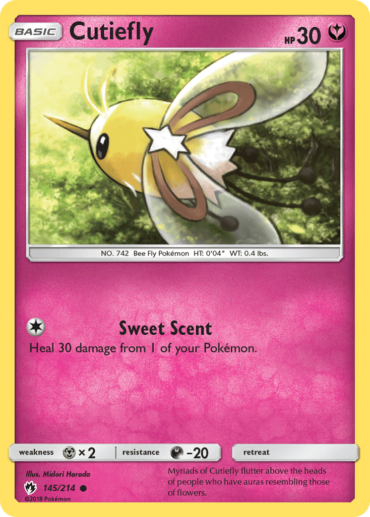 Cutiefly, carta 145 de Lost Thunder