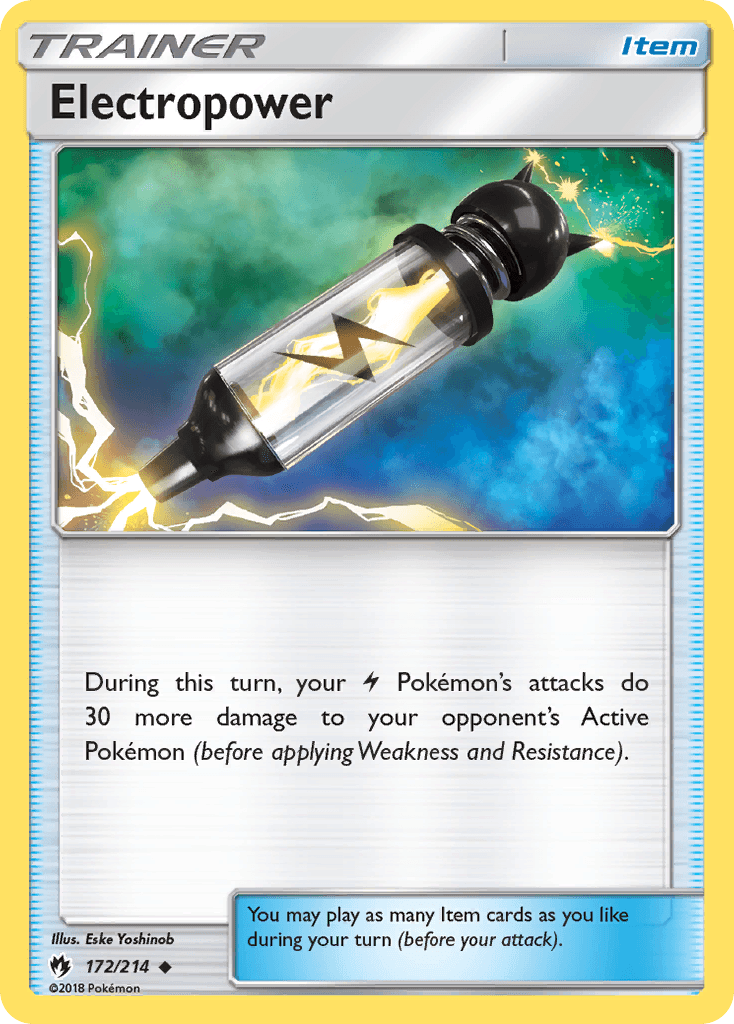 Electropower, carta 172 de Lost Thunder