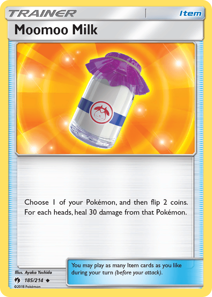 Moomoo Milk, carta 185 de Lost Thunder