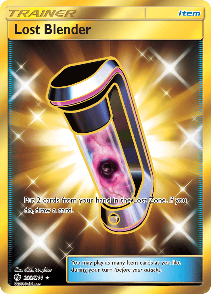 Lost Blender, carta 233 de Lost Thunder
