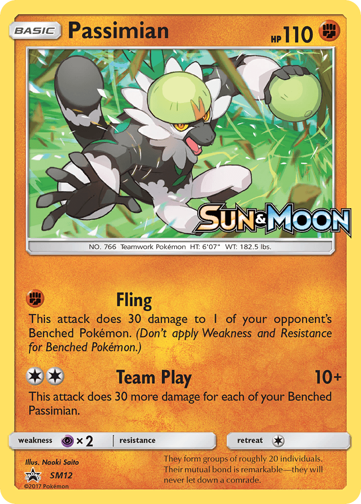 Passimian, carta SM12 de SM Black Star Promos