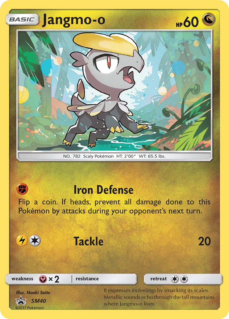 Jangmo-o, carta SM40 de SM Black Star Promos