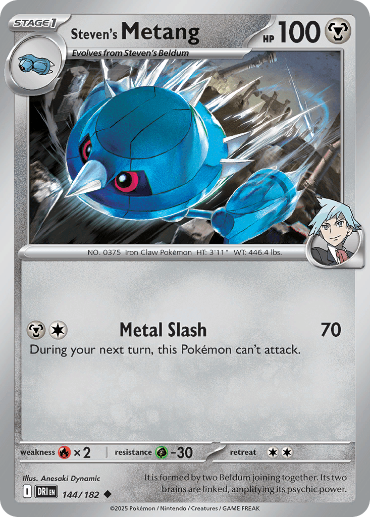Steven's Metang, carta 144 de Destined Rivals