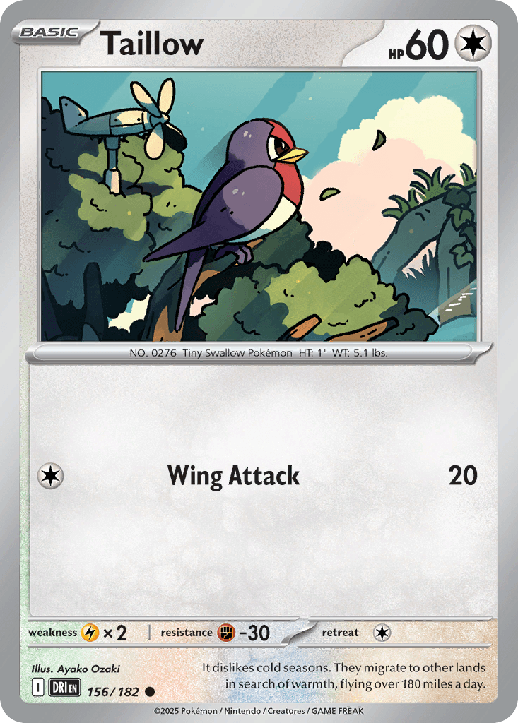 Taillow, carta 156 de Destined Rivals