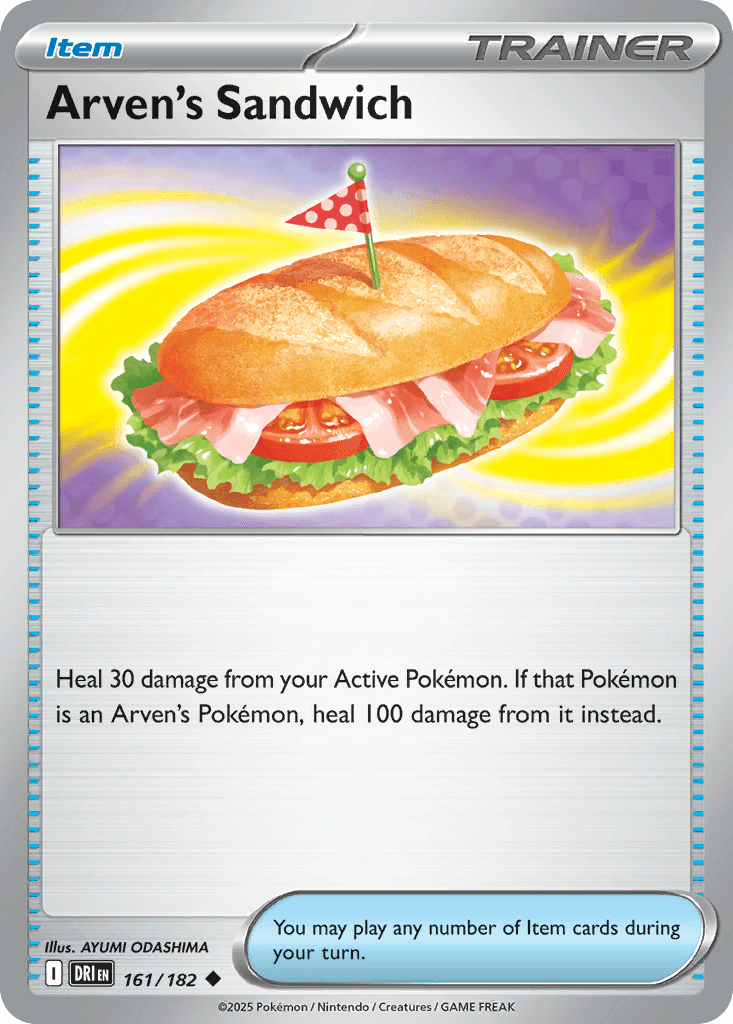Arven's Sandwich, carta 161 de Destined Rivals