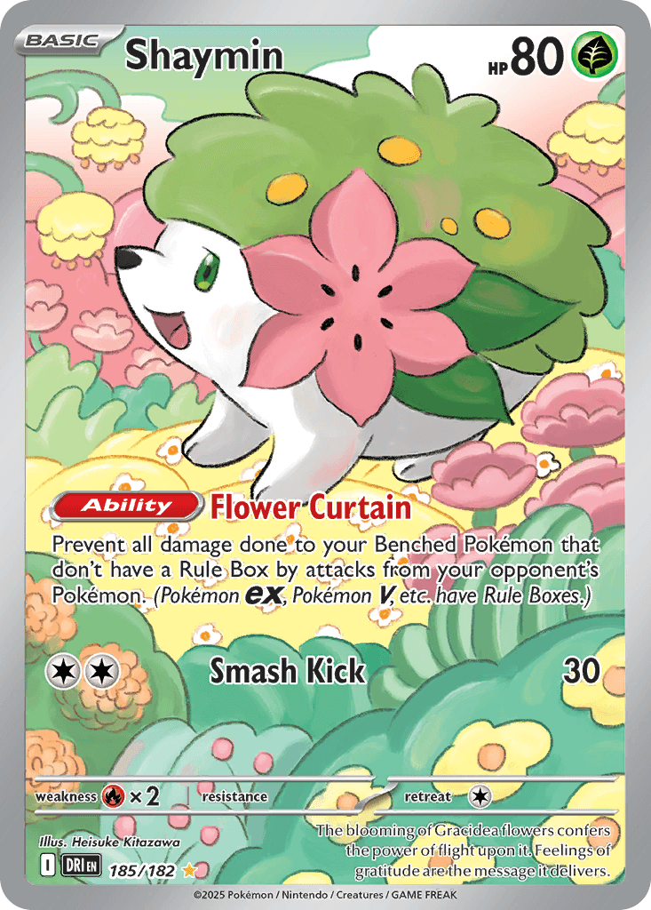 Shaymin, carta 185 de Destined Rivals