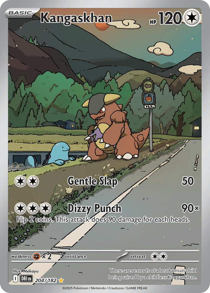 Kangaskhan, carta 204 de Destined Rivals