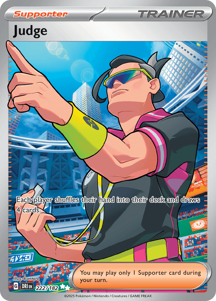 Judge, carta 222 de Destined Rivals