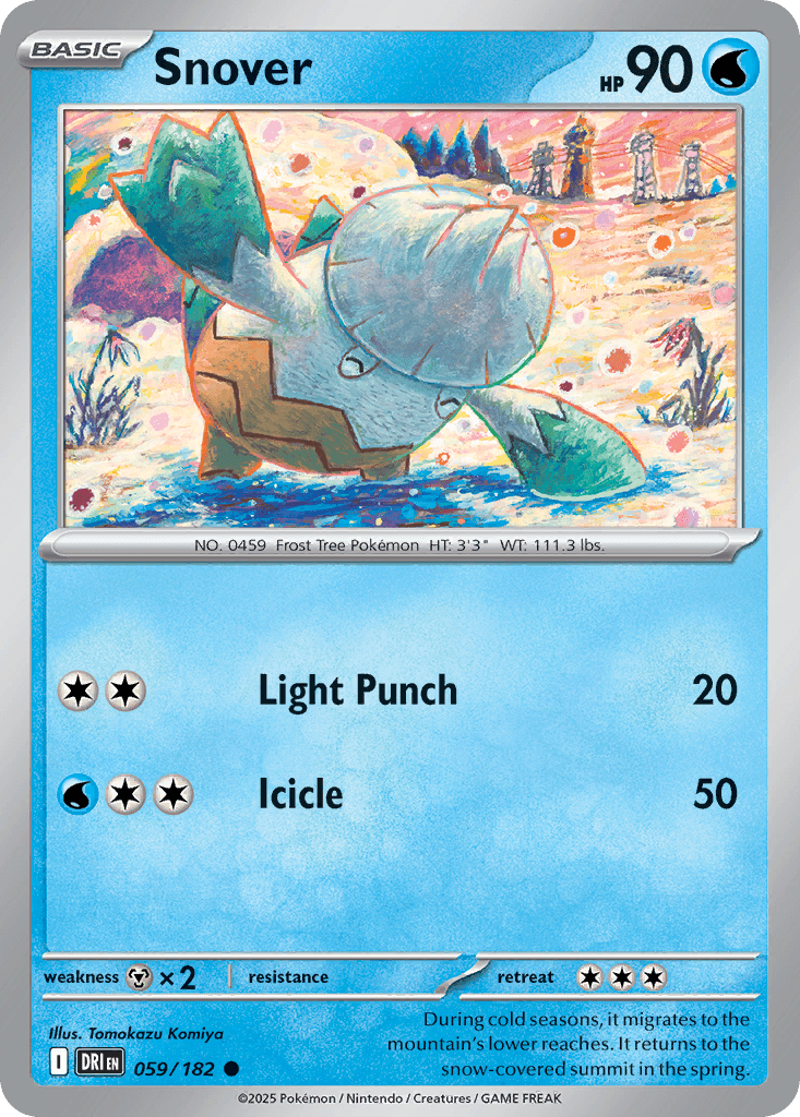 Snover, carta 059 de Destined Rivals