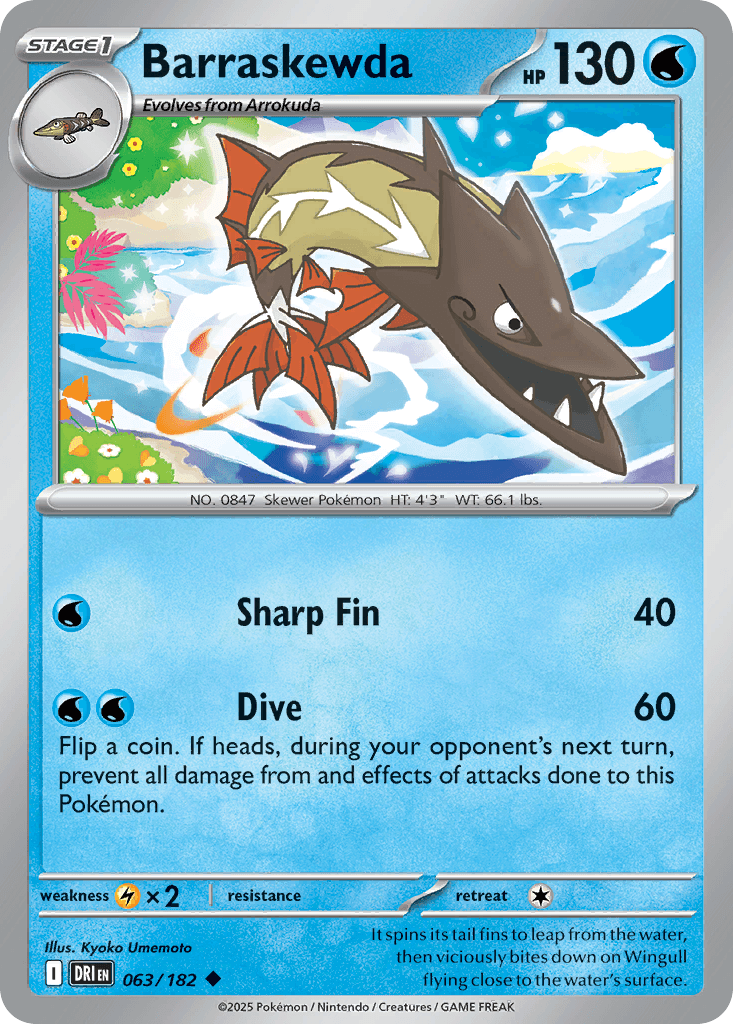 Barraskewda, carta 063 de Destined Rivals