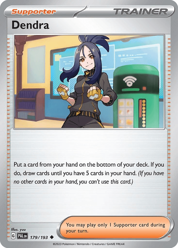 Dendra, carta 179 de Paldea Evolved