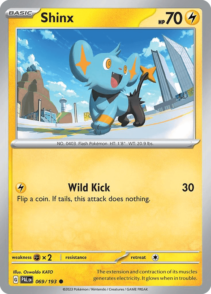 Shinx, carta 069 de Paldea Evolved
