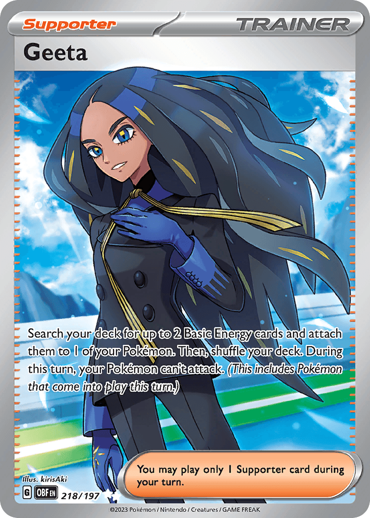 Geeta, carta 218 de Obsidian Flames
