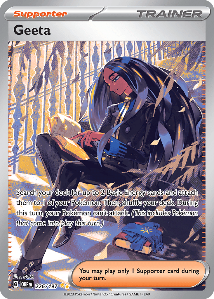 Geeta, carta 226 de Obsidian Flames