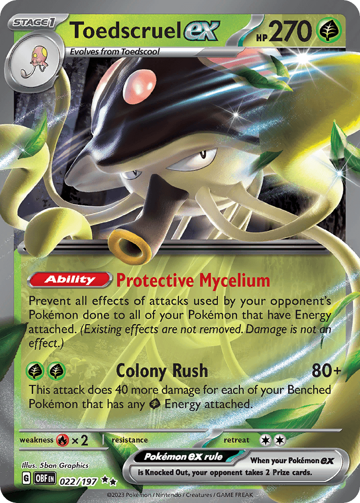 Toedscruel ex, carta 022 de Obsidian Flames