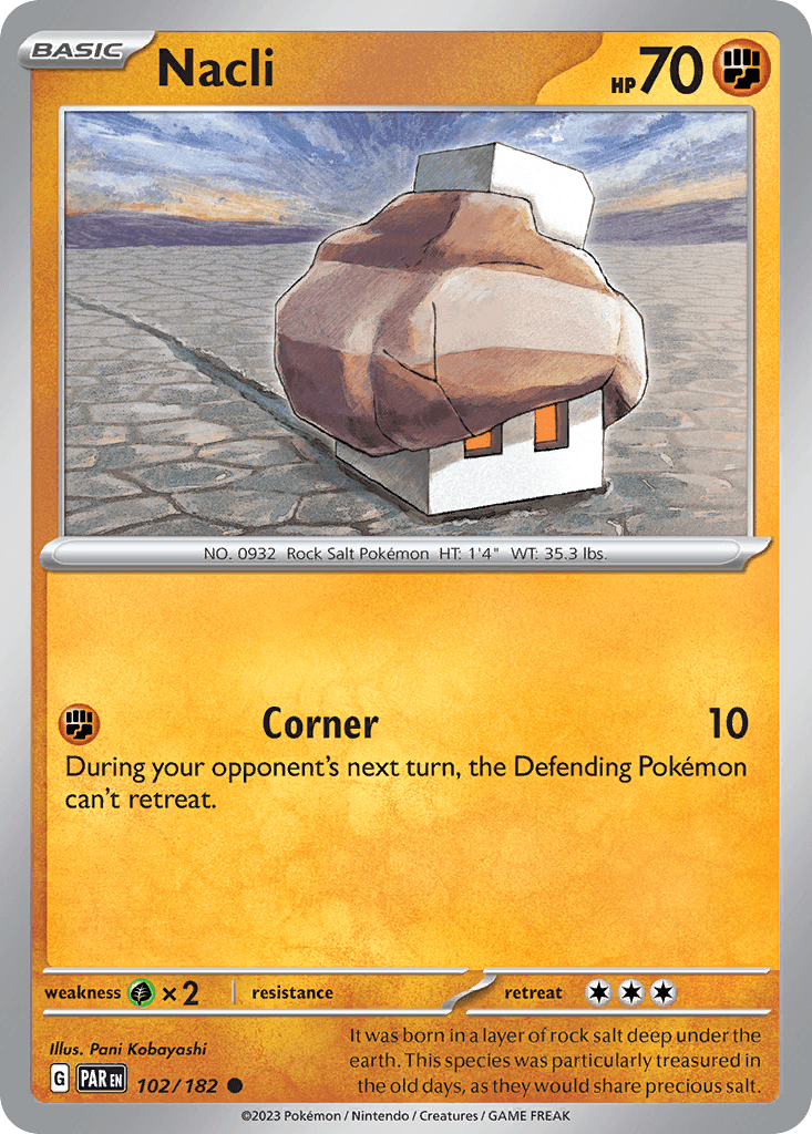Nacli, carta 102 de Paradox Rift