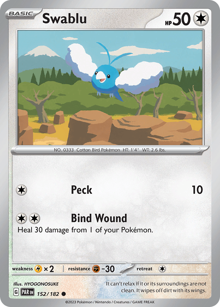 Swablu, carta 152 de Paradox Rift