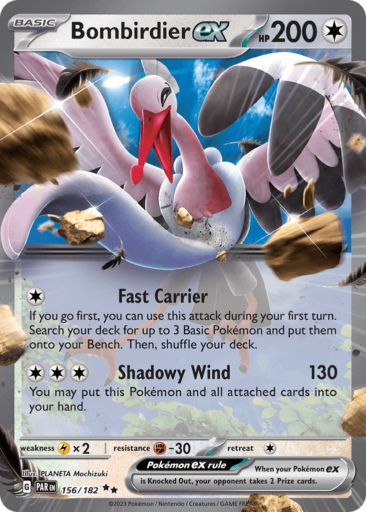 Bombirdier ex, carta 156 de Paradox Rift