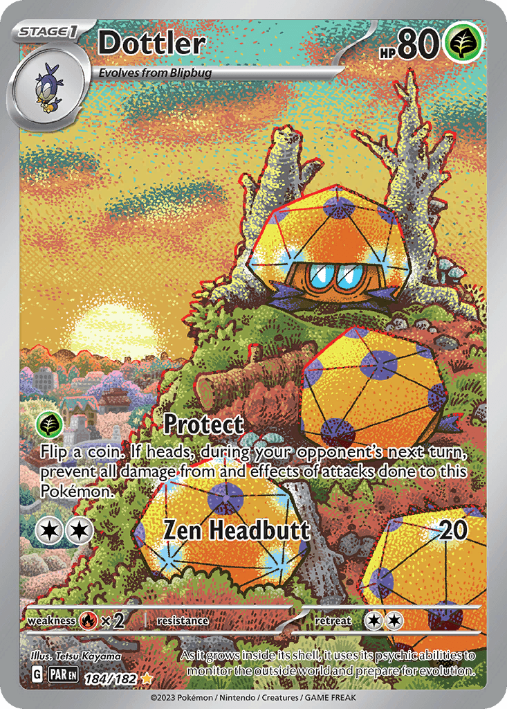 Dottler, carta 184 de Paradox Rift