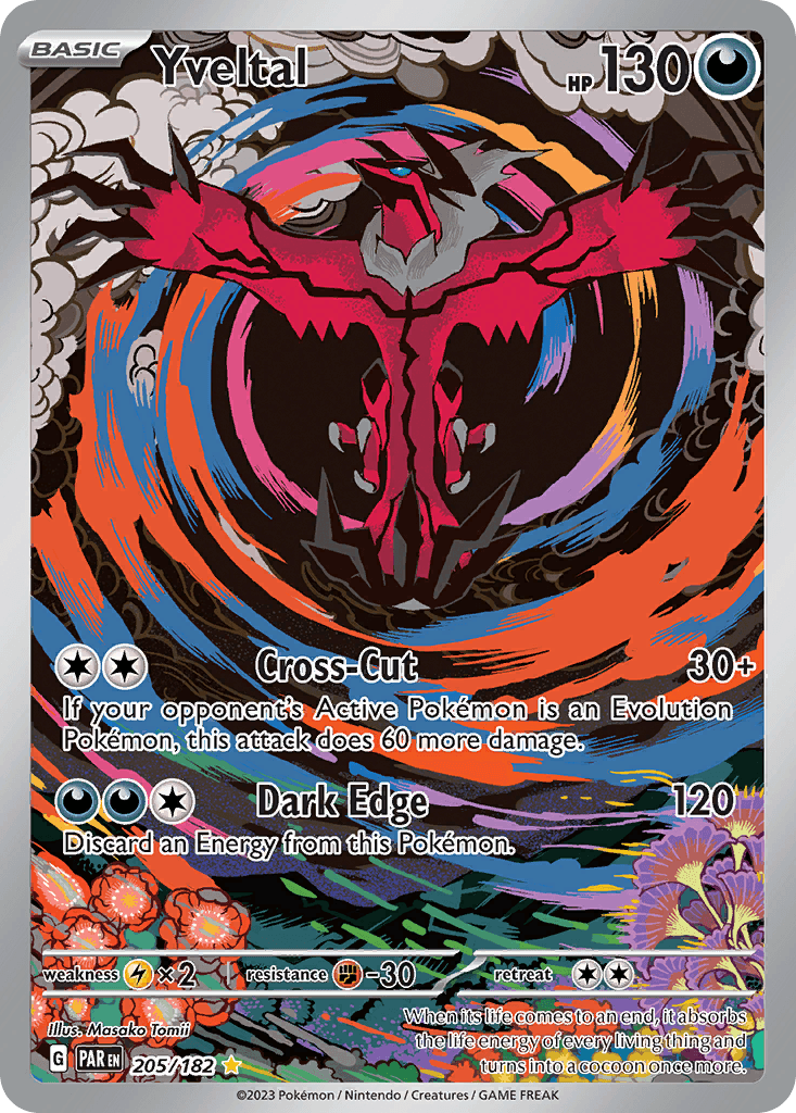 Yveltal, carta 205 de Paradox Rift