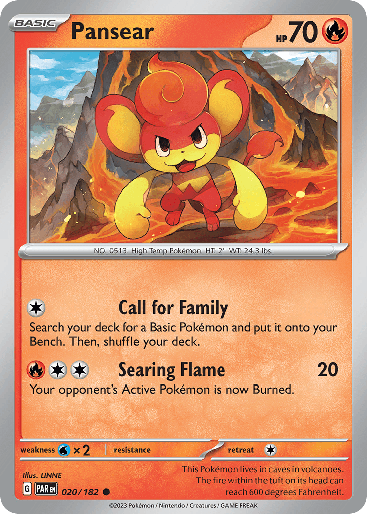 Pansear, carta 020 de Paradox Rift