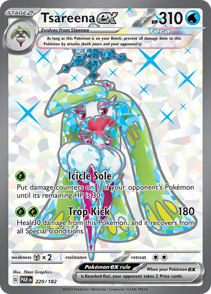 Tsareena ex, carta 220 de Paradox Rift