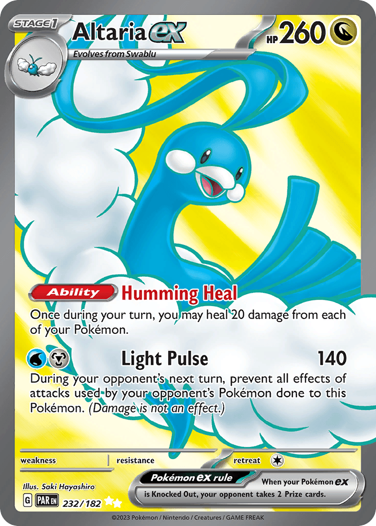 Altaria ex, carta 232 de Paradox Rift