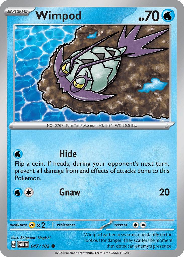 Wimpod, carta 047 de Paradox Rift