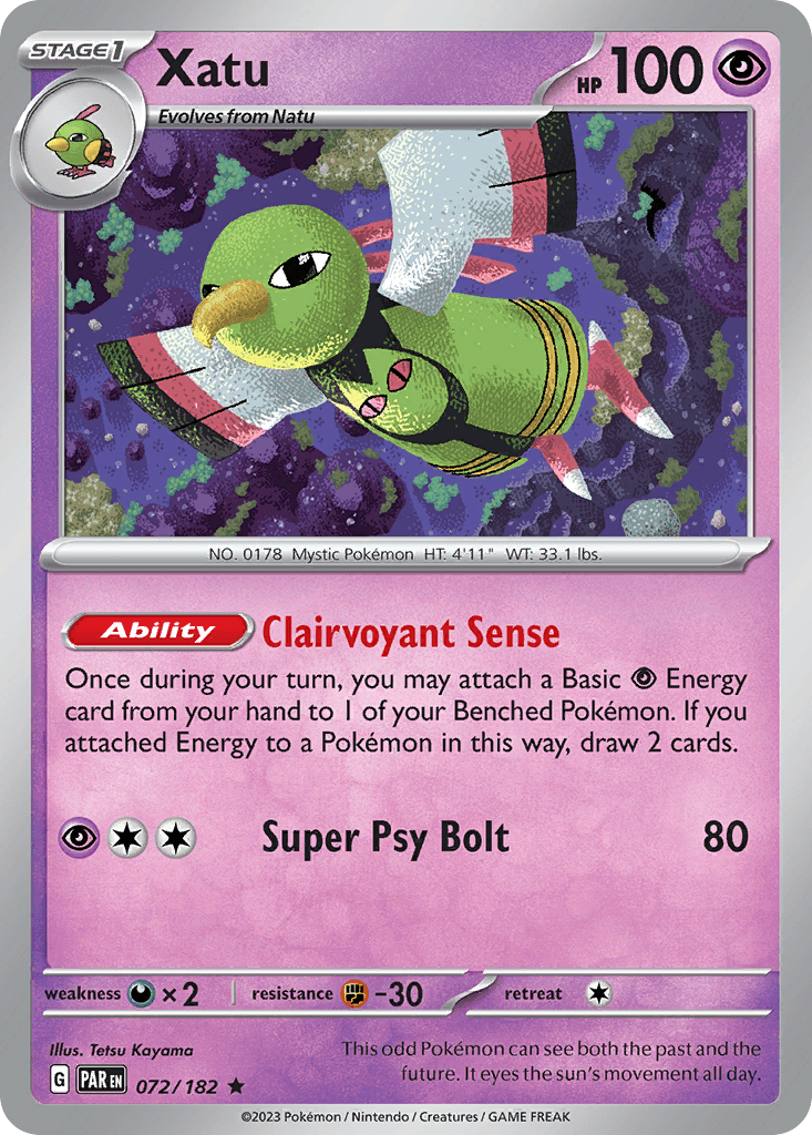 Xatu, carta 072 de Paradox Rift