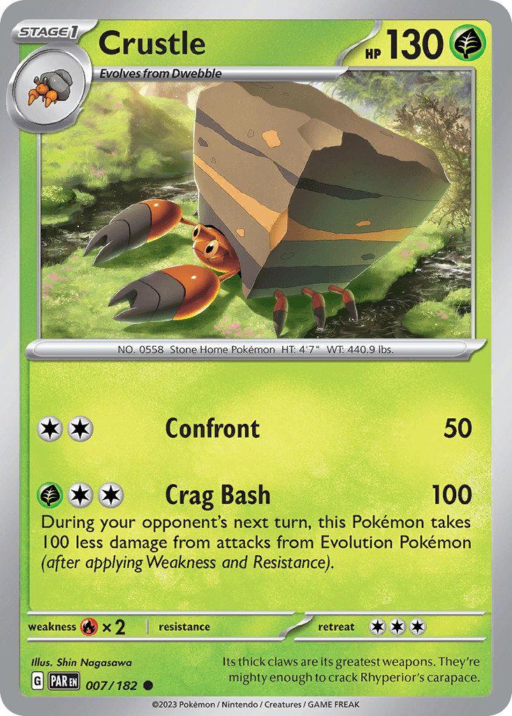 Crustle, carta 007 de Paradox Rift