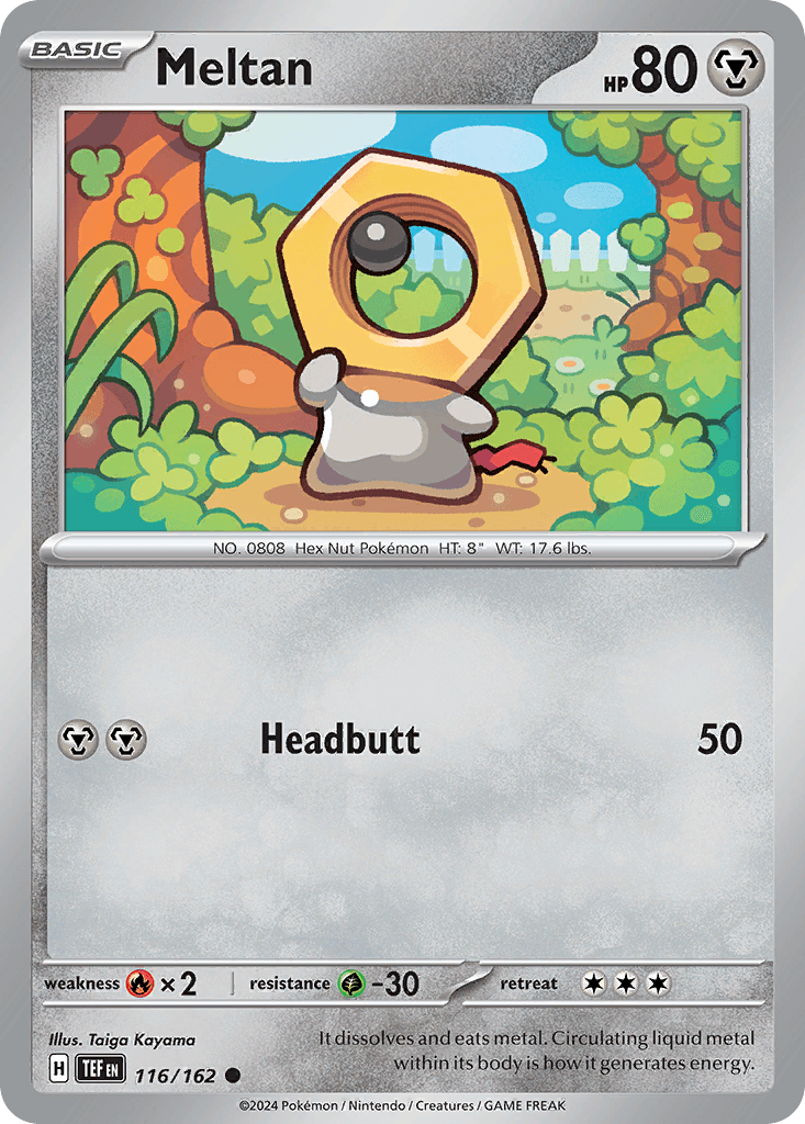 Meltan, carta 116 de Temporal Forces