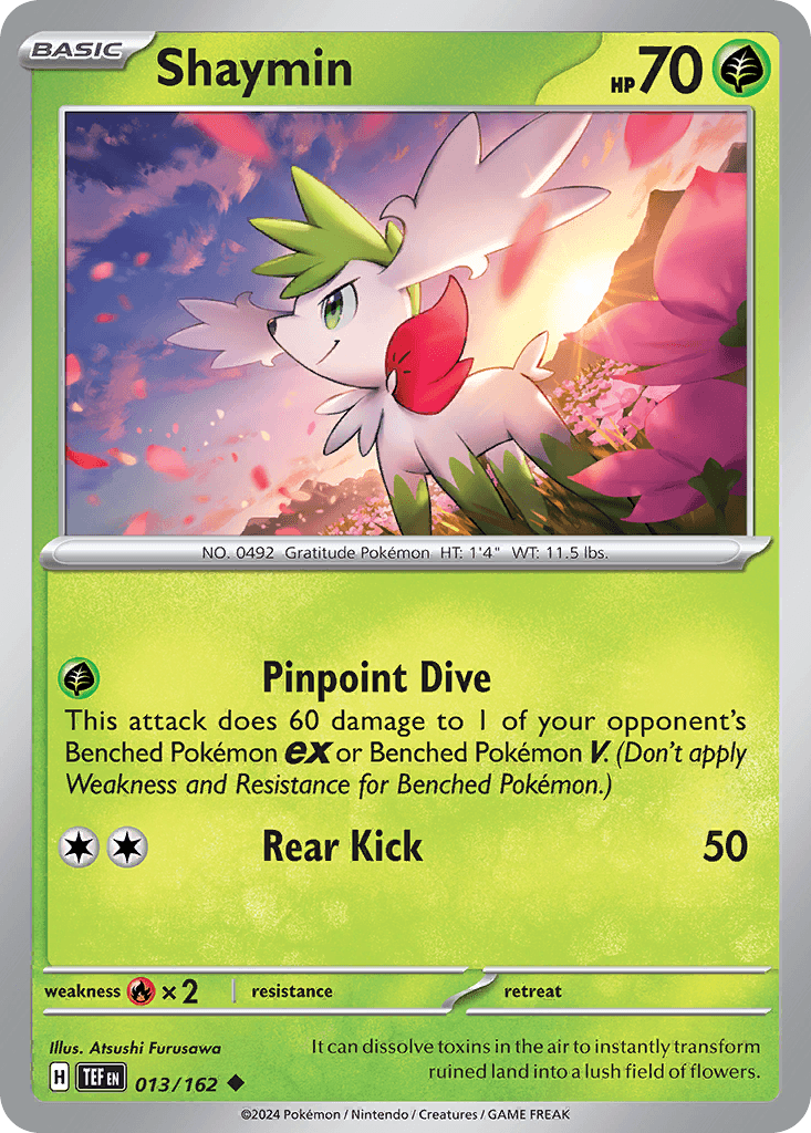 Shaymin, carta 013 de Temporal Forces