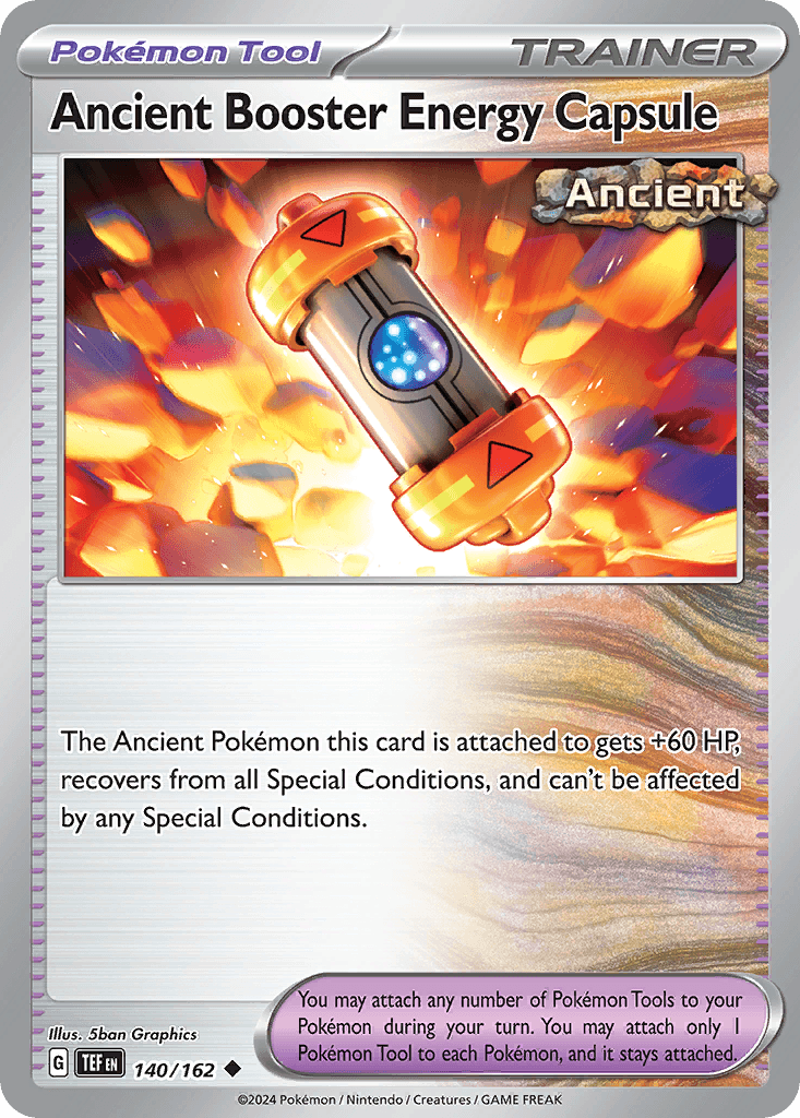 Ancient Booster Energy Capsule, carta 140 de Temporal Forces